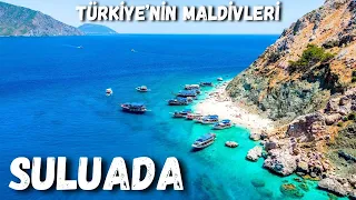 Suluada Tekne Turu - Türkiye'nin Maldivleri - Adrasan Suluada Boat Tour - Antalya Adrasan Turkey