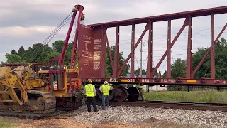 CSX Derailment! RJ Corman to the Rescue