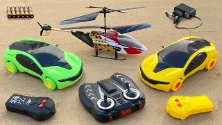 RFD018 RC Helicopter & 2RC RemoteControl Car’s Unboxing and Testing😍#helicopter #supercars #rc #car