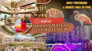 I went to the most INTSTAGRAMABLE MALL OF PUNE 🤩 Phoenix Mall of the millennium Vlog | #vlog #vlogs