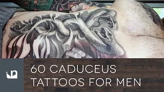 60 Caduceus Tattoos For Men