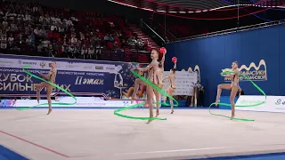 Team Russia 3 balls 2 ribbons AA II Strongest Cup 2022