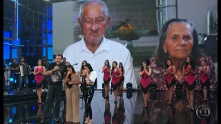 Faustão: Simone e Simaria se emocionam com depoimentos dos avós e de amiga da família