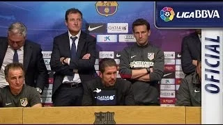 Press Conference Simeone after FC Barcelona (1-1) Atlético de Madrid - HD