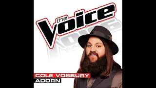 Cole Vosbury | Adorn | Studio Version | The Voice 5