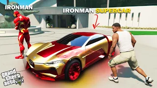 Franklin Stealing Ironman Car in GTA 5 ! | Techerz