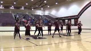 Hamilton Unified Cheer Halftime Perfomance 12 15 14