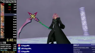 KH2FM HD (PS4) - Lvl 1 Data Org RTA - 18:57