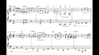 Santa Claus is Comin' to Town. Arranged for solo piano, with music sheet