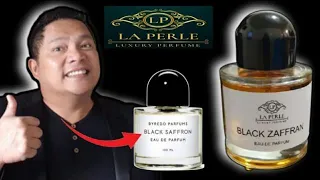 LA PERLE PARIS BLACK ZAFFRAN FRAGRANCE REVIEW || BLACK SAFFRON BYREDO CLONE || DISCOVERY SERIES