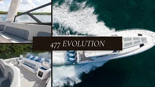 The Intrepid 477 Evolution | Blue Top Legend