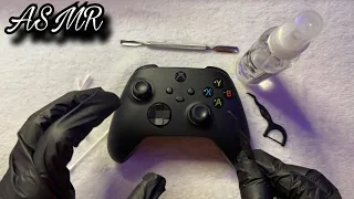 ASMR | Cleaning a XBOX SERIES X Controller!!!