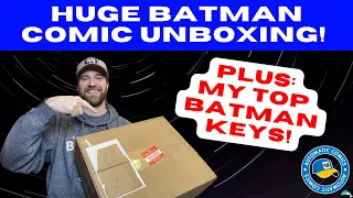 Huge Batman CGC Comic Unboxing! My Top Batman Comics!