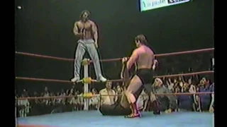 King Tonga & Richard Charland vs. Jacques & Raymond Rougeau