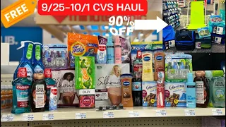 🔥 FREE 9/25 CVS HAUL {90% Off Summer Clearance} HOTT Febreze Deal {9/25 CVS Couponing} NO CRT DEALS🔥