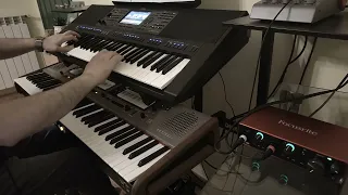 La cumparsita, Tango - Yamaha PSR-sx 700 & Dexibell Classico L3