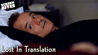 Bill Murray And Scarlett Johansson Sleepover | Lost In Translation (2003) | Screen Bites