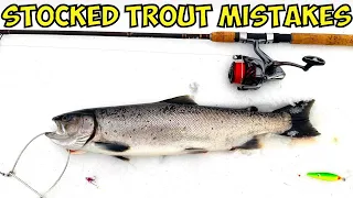 Top 10 Stocked Trout Fishing Mistakes