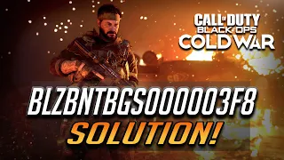 How to Fix Call of Duty Cold War Error BLZBNTBGS000003F8 [Tutorial]