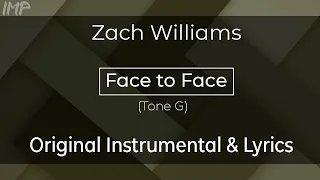 Zach Williams - Face to Face (Instrumental)