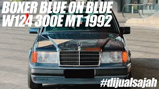 BENERIN HABIS 19 JUTA | BLUE ON BLUE W124 300E MT 1992 | MOBIL NYAMAN BISA PAKE HARIAN #dijualsajah