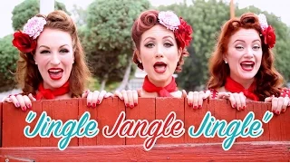 Satin Dollz feat THE RUBYS in official music video - Jingle Jangle Jingle [2016]