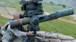 U.S. Soldiers Powerful BGM-71 TOW Anti Tank Missile In Military Training
