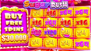 I got MAX MULTI on Sugar Rush! (Bonus Buys)