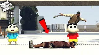 GTA 5 :😭 Fake Franklin Planning To Beat Shinchan For Old Franklin In GTA 5 ! JSS GAMER (GTA 5 Mods)