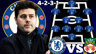 POCHETTINO'S DEBUT!!✅: BEST CHELSEA POTENTIAL 4-2-3-1 STARTING LINEUP IN THE FLORIDA CUP VS WREXHAM