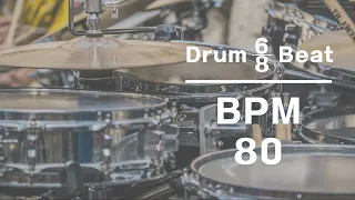 80 BPM 드럼비트 (6/8 Beat 80 BPM)
