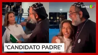 Soraya Thronicke e Padre Kelmon se reencontram dois anos após debate polêmico