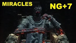 Dark Souls III - Yhorm The Giant (Miracle Vers.) - NO DAMAGE (NG+7)