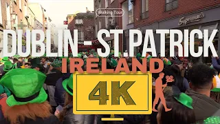 Dublin St.Patrick Ireland 4K - Walking Tour Pt.5
