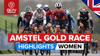 Ruthless Attack On The Cauberg! | Amstel Gold Race 2023 Highlights - Women