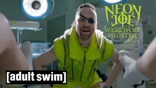 Neon Joe: Werewolf Hunter | Werewolf Pubes | Adult Swim UK 🇬🇧