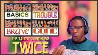 TWICE | BETWEEN 1&2 B-Sides 'Basics', 'Trouble', 'Brave', 'Gone' REACTION | The talent continues!