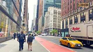 Virtual Walk Manhattan 4k - Walking Through New York City