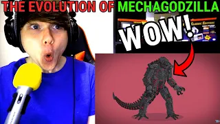 The Evolution Of MechaGodzilla (ANIMATED) @TellItAnimated REACTION!