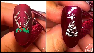 Best Christmas Nail Art Ideas & Designs | 20 Easy Fall and Winter Nail Tutorials