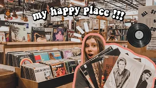 going record shopping + vinyl haul !!!