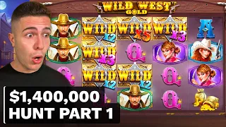 $1400000 BONUS HUNT OPENING - Part 1 🎰 105 Slot Bonuses - Extra Juicy & Crystal Ball