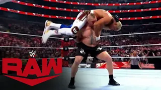 Relive Brock Lesnar’s ruthless attack on Cody Rhodes: Raw, April 10, 2023