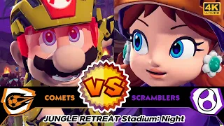 Mario Strikers: Battle League - Mario Vs. Daisy in JUNGLE RETREAT | 4K