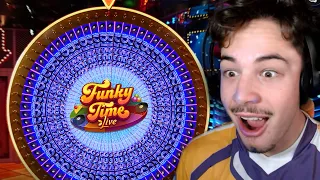 HUGE WIN ON THE NEW FUNKY TIME LIVE GAME SHOW!