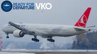 20 AWESOME LANDINGS at Moscow Vnukovo Airport | Plane Spotting [VKO/UUWW] 28.10.2023