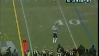 Brady passes while sitting down