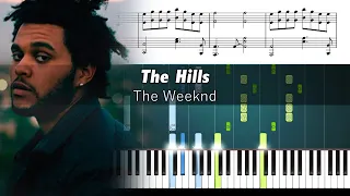 The Weeknd - The Hills - Piano Tutorial