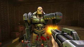 Quake 2 Remastered 2023 - Neural Upscale Models Mod - Ammo Depot Level