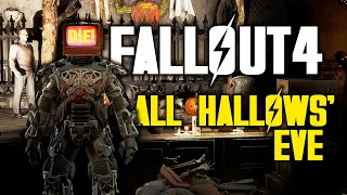 Fallout 4 - All Hallows' Eve Quest Unlock Halloween Decorations & De-Capitalist Helmet Power Armor